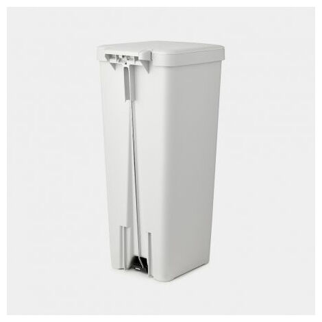 Brabantia, Poubelle à pédale Step Up, capacité 40 l, gris