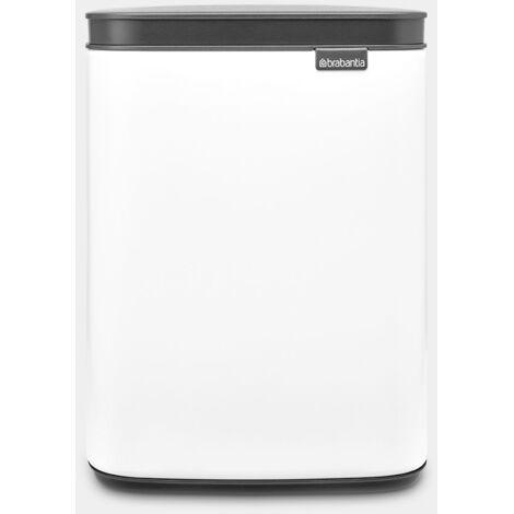 BRABANTIA - POUBELLE DE 4L - PETITE & ÉLÉGANTE - OUVERTURE FACILE ET COUVERCLE À FERMETURE SOUPLE - HYGIÉNIQUE ET PEU ENCOMBRANT