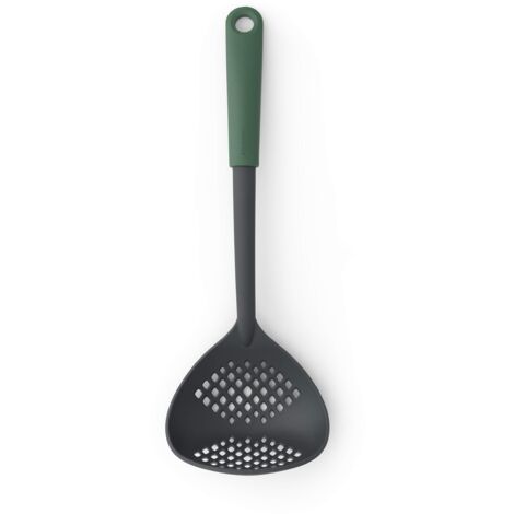 Brabantia Schiumarola e Mestolo Forato, Plastica/Nylon, Tasty+ Fir Green