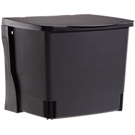 Brabantia Secchio interno in plastica, nero, 0 cm