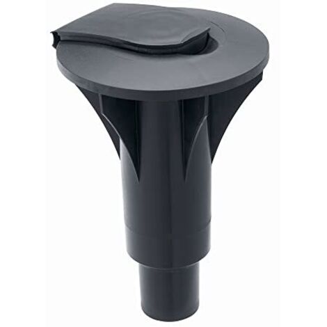 Brabantia - Tubo per Cemento - Plastica Resistente Agli Agenti Atmosferici - Facile Installare - Cappuccio Richiudibile - Perfetto per stendiombrello Lift-O-Matic Advance e SmartLift - Black - Ø 50mm