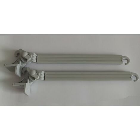Braccetti per Tende da Sole in Alluminio Bracci Alluminio 50 cm in Coppia Vari Colori