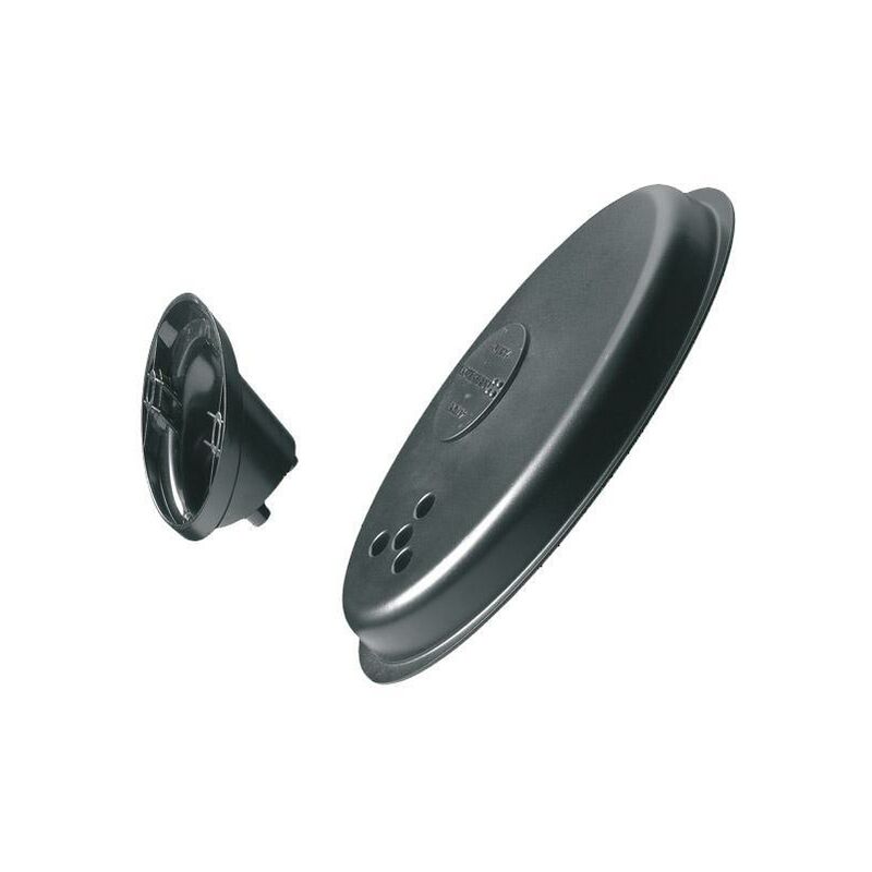 Image of Braccetto di supporto e copertura per Lombardo airy ovale, colore nero, lom lb11432