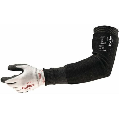 Bracciale HyFlex 11-250 305 mm nero Tessuto Intercept HPPE EN 388 categoria EPI II ANSELL