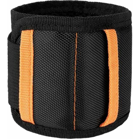 Bracciale magnetico regolabile per uomo, attrezzi fai da te, con 20 magneti super potenti - Ideale per tenere viti, forbici, piccoli utensili e piccoli regali per uomini, papà e mariti