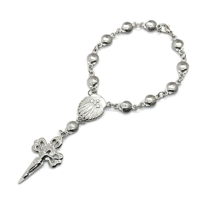 Bracciale rosario per donna bracciale gesù