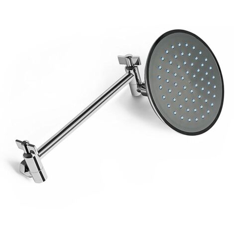 – Braccio di prolunga regolabile per soffione doccia da 28 cm (11 pollici) – Struttura in ottone massiccio – Resistente alla corrosione e all'alta pressione – Finitura bronzo anticato