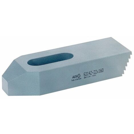 Braccio di serraggio n. 6314Z per cava a T 8mm L.100mm AMF