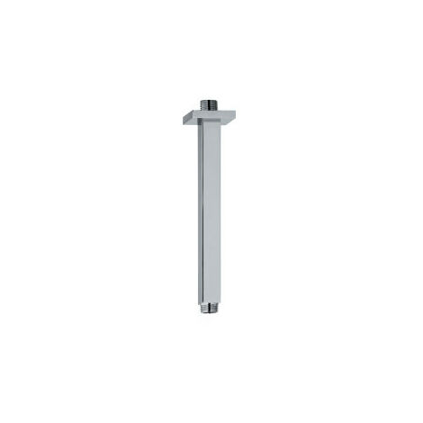 Braccio doccia a soffitto Square 20cm cromo di Sphera