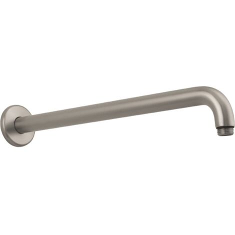 Braccio doccia M 1/2 389 mm nichel spazzolato
