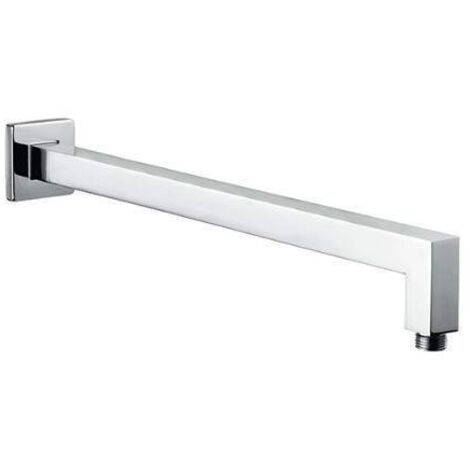 Braccio doccia quadro 350 mm in colore cromo Damast Cassiopea 12609  Cromo - 350mm