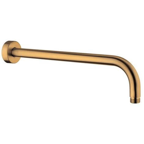 Braccio doccia tondo 350 mm colore ottone spazzolato Mamoli Gio Ponti 00000830L35G  Ottone spazzolato
