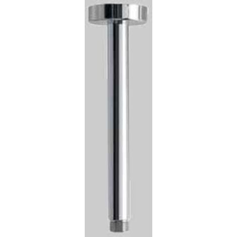 BRACCIO DOCCIA VERTICALE TONDO - 1/2 cm 30 in Ottone