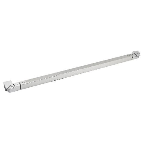 Braccio telescopico per walk-in essential c/doppia testa snodabile da 70 a 100 cm