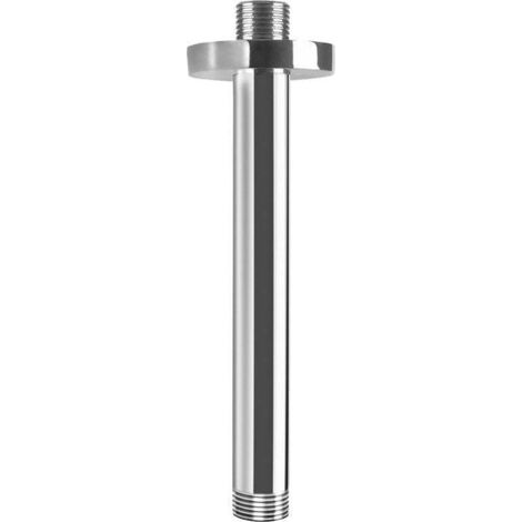 Braccio verticale Round con rosone D.21MM 1/2" - Size: 250 mm