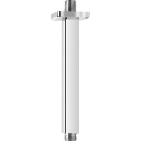 Braccio verticale Square con rosone M 1/2" - Size: 100 mm