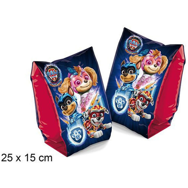 Trade Shop - Braccioli Gonfiabili Paw Patrol Mare Piscina Nuoto Per Bambini Manicotti 25X15Cm -