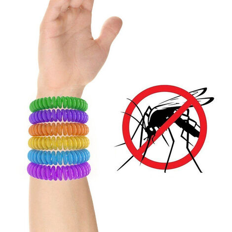 Active Era Bracelet anti-moustique [Pack de 10] Bracelets anti-insectes,  anti-moustiques