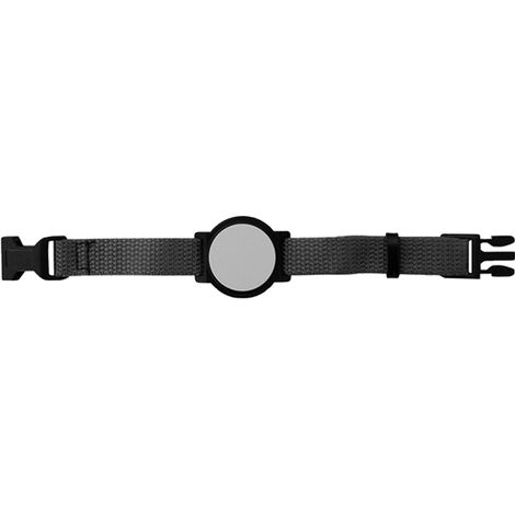 Bracelet badge utilisateur pour serrure électronique de meuble - Décor : Noir - ITAR