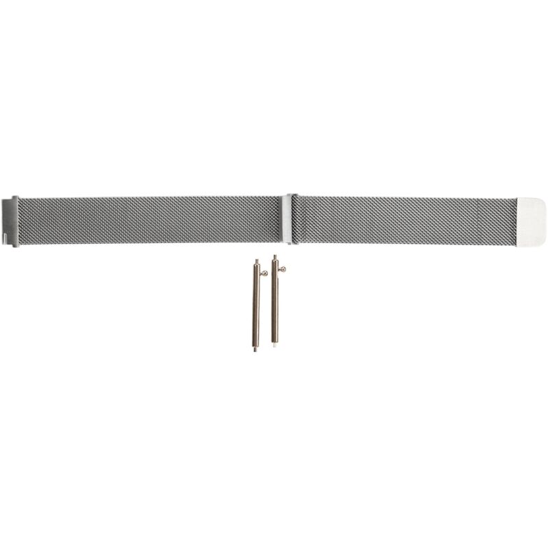 Bracelet de montre magnétique en acier inoxydable, facile à changer et confortable pour Huawei GT2, couleur argent