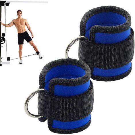 bracelet De Musculation Pour La Cheville, Anneau En D Rglable, Poignet Durable, Convient Aux Exercices Avec Poids Pour Les Abdominaux, Les Jambes