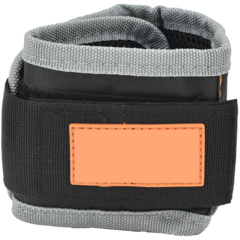 Bracelet de rangement magnétique pour électricien, organisateur portable en tissu Oxford pour pièces.