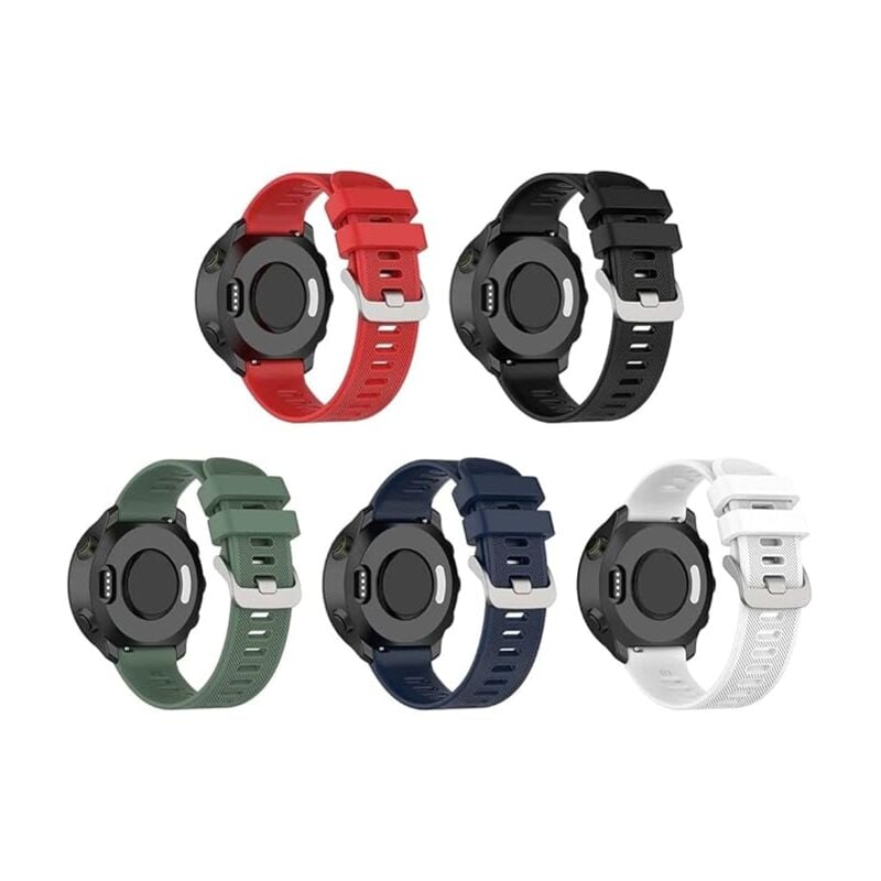 Fei Yu - Bracelet de rechange en silicone pour Garmin Forerunner 158/55