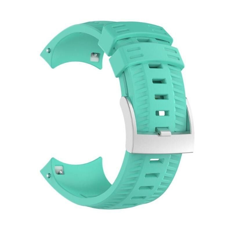 Fei Yu - Bracelet de rechange en silicone pour Suunto 9 Blanc