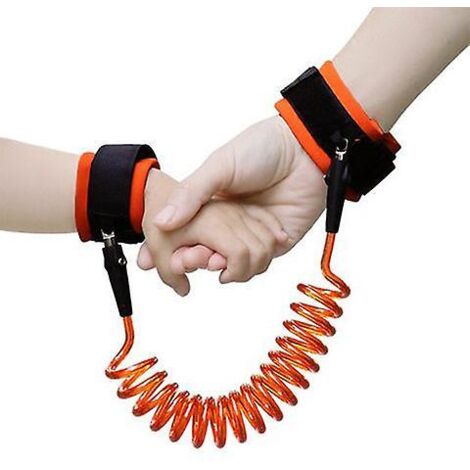 Bracelet de sécurité anti-perte orange pour l'extérieur