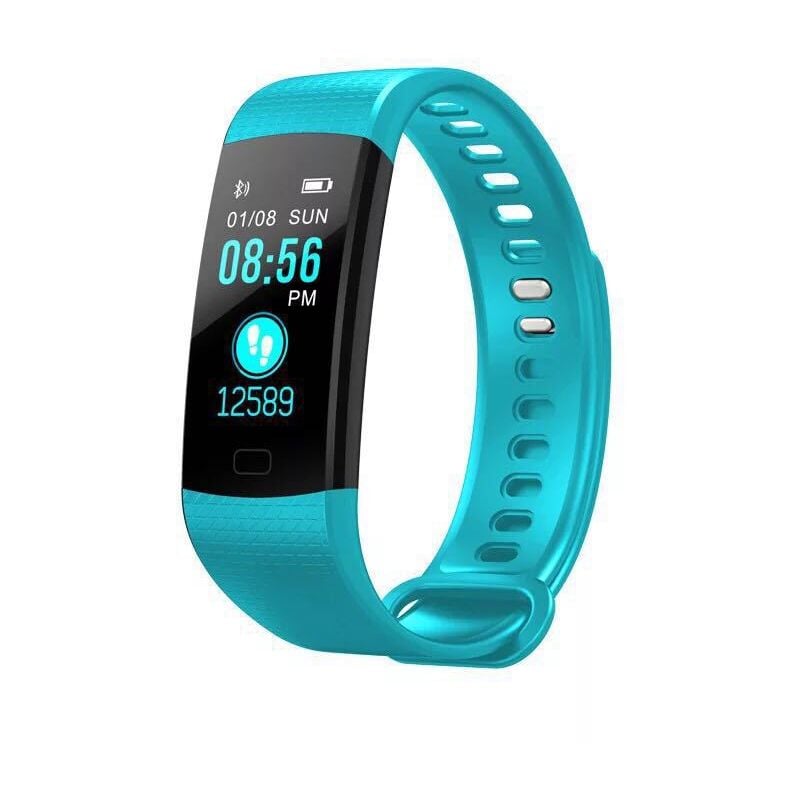 Fei Yu - Bracelet de sport intelligent à écran couleur Y5 Bracelet de fréquence cardiaque de pression artérielle