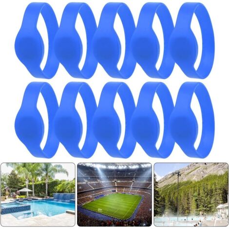 Bracelet en Silicone Carte IC étanche pour Sauna Piscine 10