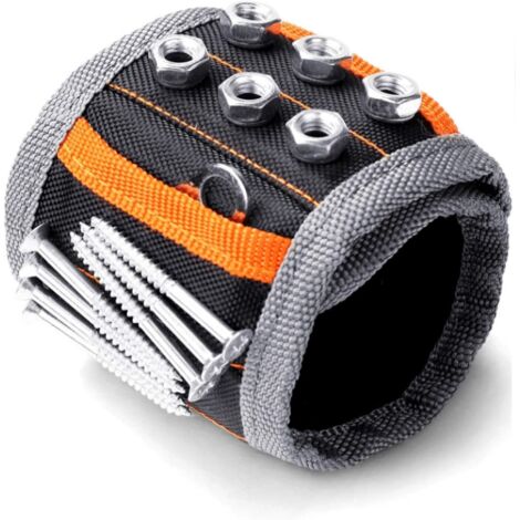 Bracelet Magnétique, Pour Papa, Avec Des Aimants Puissants Pour Tenir Les Vis, Les Clous, Les Mèches De Forage, Cadeau D'Outil Pour Les Hommes
