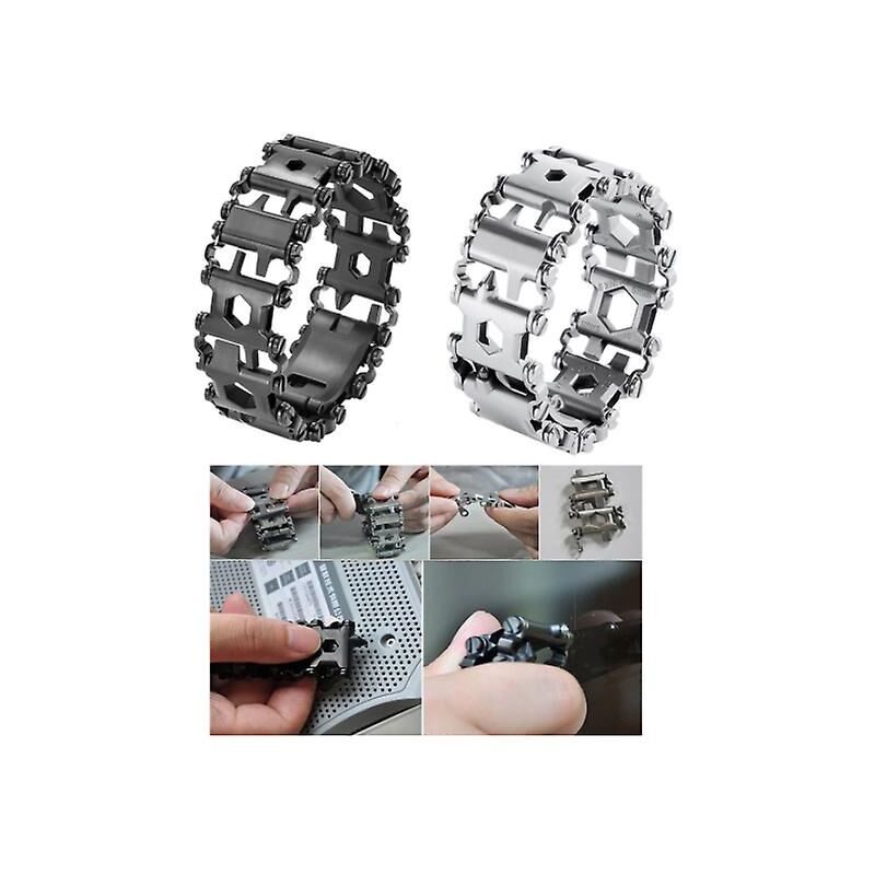 Fei Yu - Bracelet multi-outils Bracelet de restauration en acier inoxydable