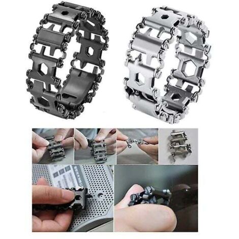 Bracelet multi-outils Bracelet de restauration en acier inoxydable