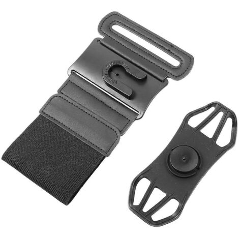 Bracelet support téléphone ajustable 360°, rotatif, pour vélo électrique et moto, fixation main, support smartphone, orientation réglable, antidérapant, universel.