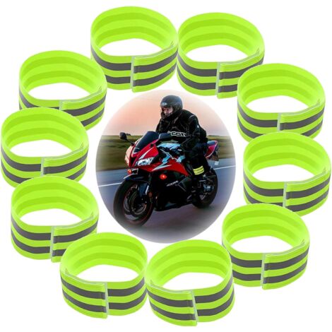 Lot De 12 Rayons Réfléchissants Colorés Pour Vélo – Améliore La Visibilité Et La Sécurité – Longueur 75 Mm (Couleur Violet)