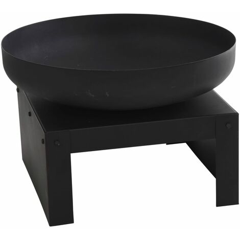 Braciere su Supporto 50 cm Nero ProGarden - Nero