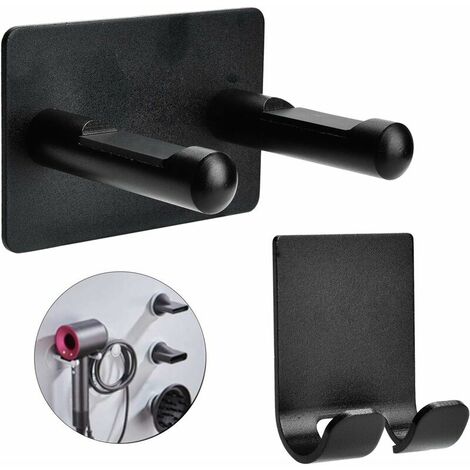 Bracket pour Dyson, Support de Support Murale en Acier Inoxydable pour Dyson Supersonic Hair Dryer dans la Chambre à Coucher et la Salle de Bain, et Acier Inoxydable Prise en métal Support