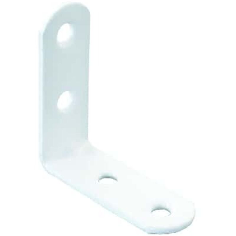 Bracket Vynex plastifiziert White Steel 40 mm - 4 Stück