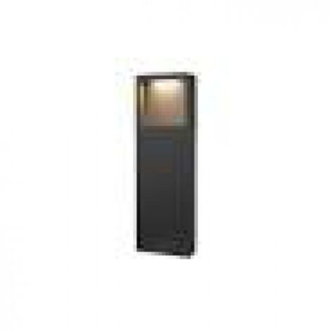 BRAD Bollard da Esterno - Paletto LED 7W 49° 3000K IP65 in Alluminio Verniciato Antracite Altezza 35cm - Rossini Group