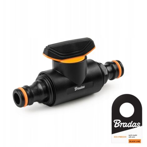 Bradas ECO-PWB2242 Schwarzes Leitungsventil