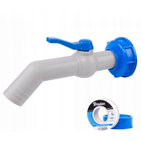 Bradas IBCS60-GTM451025 45°-Wasserhahn für 32-mm-Schlauch