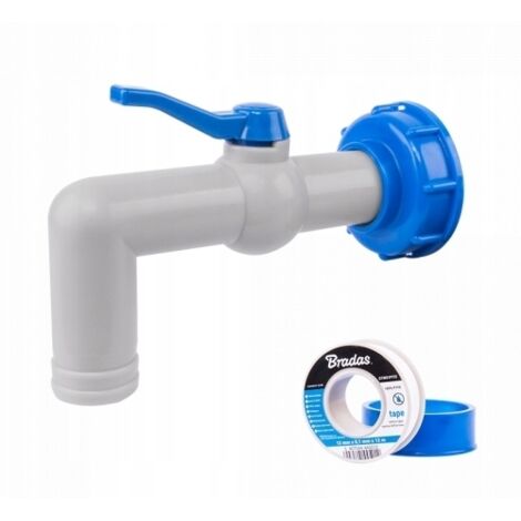 Bradas IBCS60-GTM901025 Grifo de 90° para manguera de 25-32 mm