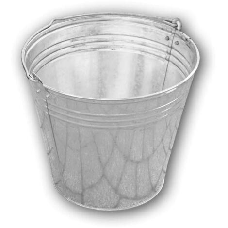 BRADAS J5314 3422 SEAU DE JARDIN GALVANISÉ 5 L