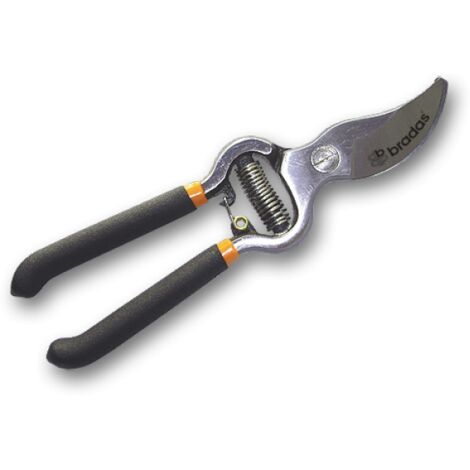 Bradas KT de rg1009 Ciseaux de jardinage traditionnels, Carbon - Acier, noir, 21 x 5 x 2 cm