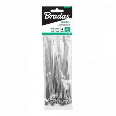 Bradas TS1446200 Kabelbinder 4,6 mm x 200 mm 25 Stück