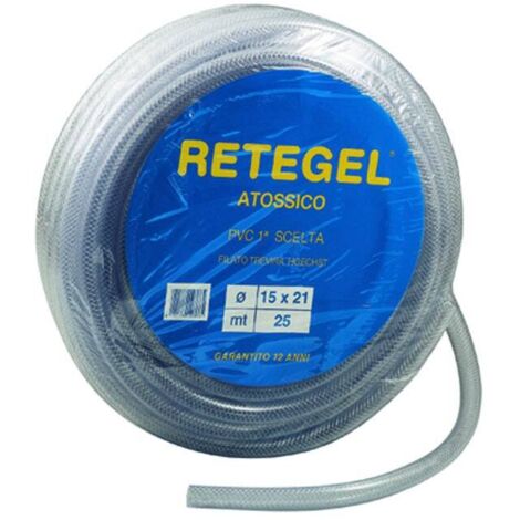 Bradas txrc25  33/50 Tubo Aria compressa 25 X 33 mm, 50 m, PVC, Trasparente