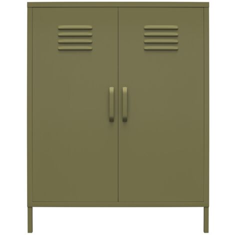 BradfordArmoire à 2 portes en vert olive