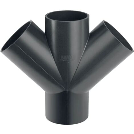 Braga 45° Geberit PE doppia PE-HD ø110x110 mm a saldare 367.235.16.1 - -  GEBERIT - -