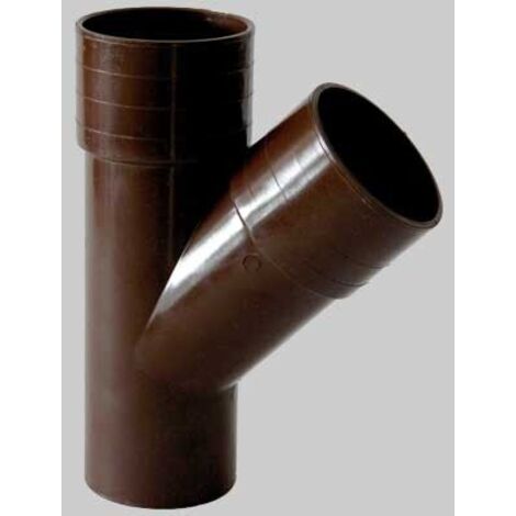 BRAGA 45° PVC TESTA DI MORO - Ø 80